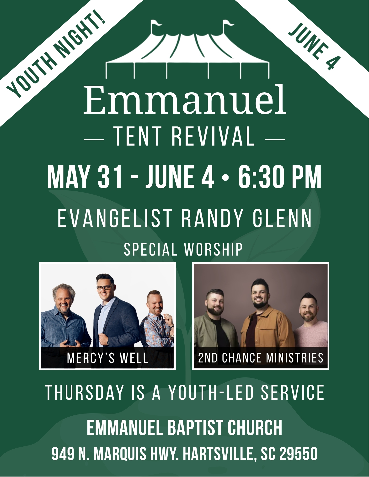 emmanuel tent revival